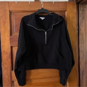 Danskin Pullover Scuba Lookalike Black